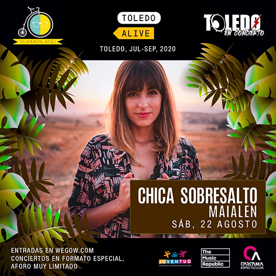 Concierto de Chica Sobresalto - Toledo Alive 2020